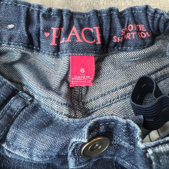 The Children's Place Dark Blue Denim‎ Shorts - Picture 5 of 6